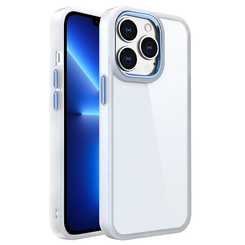 BulkSourcing Für Iphone 13 Pro Matte White Edge TPU+PC Clear Cover Metal Lens Frame Phone Hülle - Blau, iPhone 13 Pro
BulkSourcing Für Iphone 13 Pro Matte White Edge TPU+PC Clear Cover Metal Lens Frame Phone Hülle - Blau, iPhone 13 Pro
