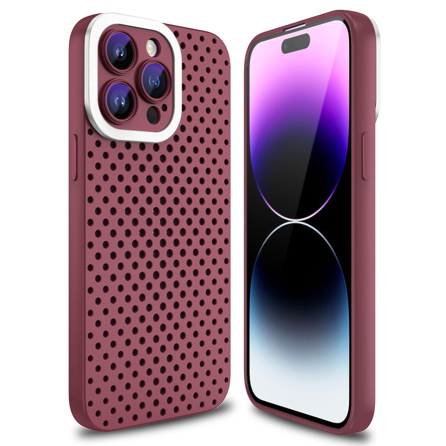 Für Iphone 14 Pro Drop Proof Skin-touch TPU Hülle Hohlloch-wärme-dissipation Telefonabdeckung - Rose, iPhone 14 Pro
Für Iphone 14 Pro Drop Proof Skin-touch TPU Hülle Hohlloch-wärme-dissipation Telefonabdeckung - Rose, iPhone 14 Pro