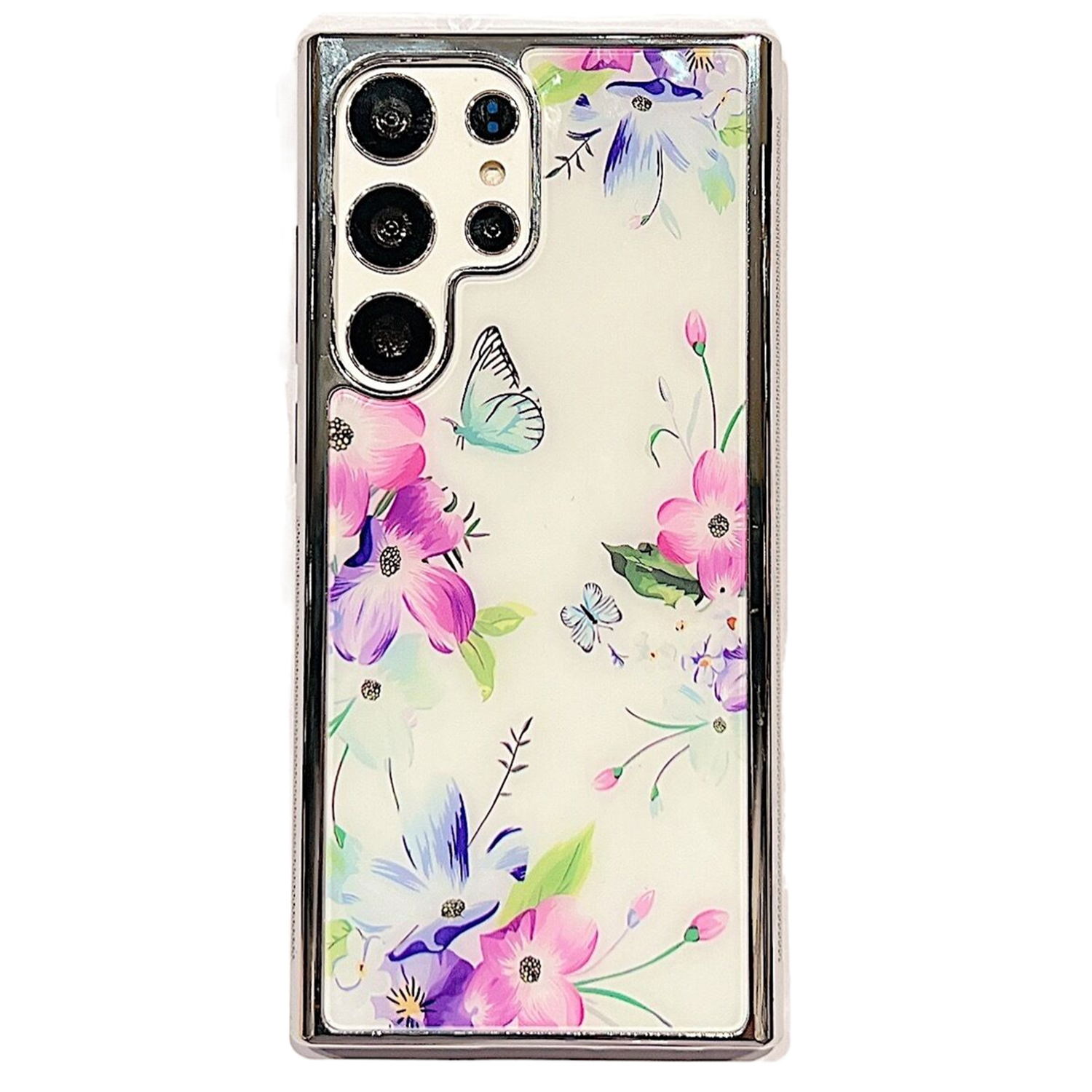 Für Samsung Galaxy S23 Ultra -blütenmuster -elektroplattenkante IMD -abdeckung PC+TPU -telefonhülle - Stil B, Galaxy S23 Ultra
Für Samsung Galaxy S23 Ultra -blütenmuster -elektroplattenkante IMD -abdeckung PC+TPU -telefonhülle - Stil B, Galaxy S23 Ultra