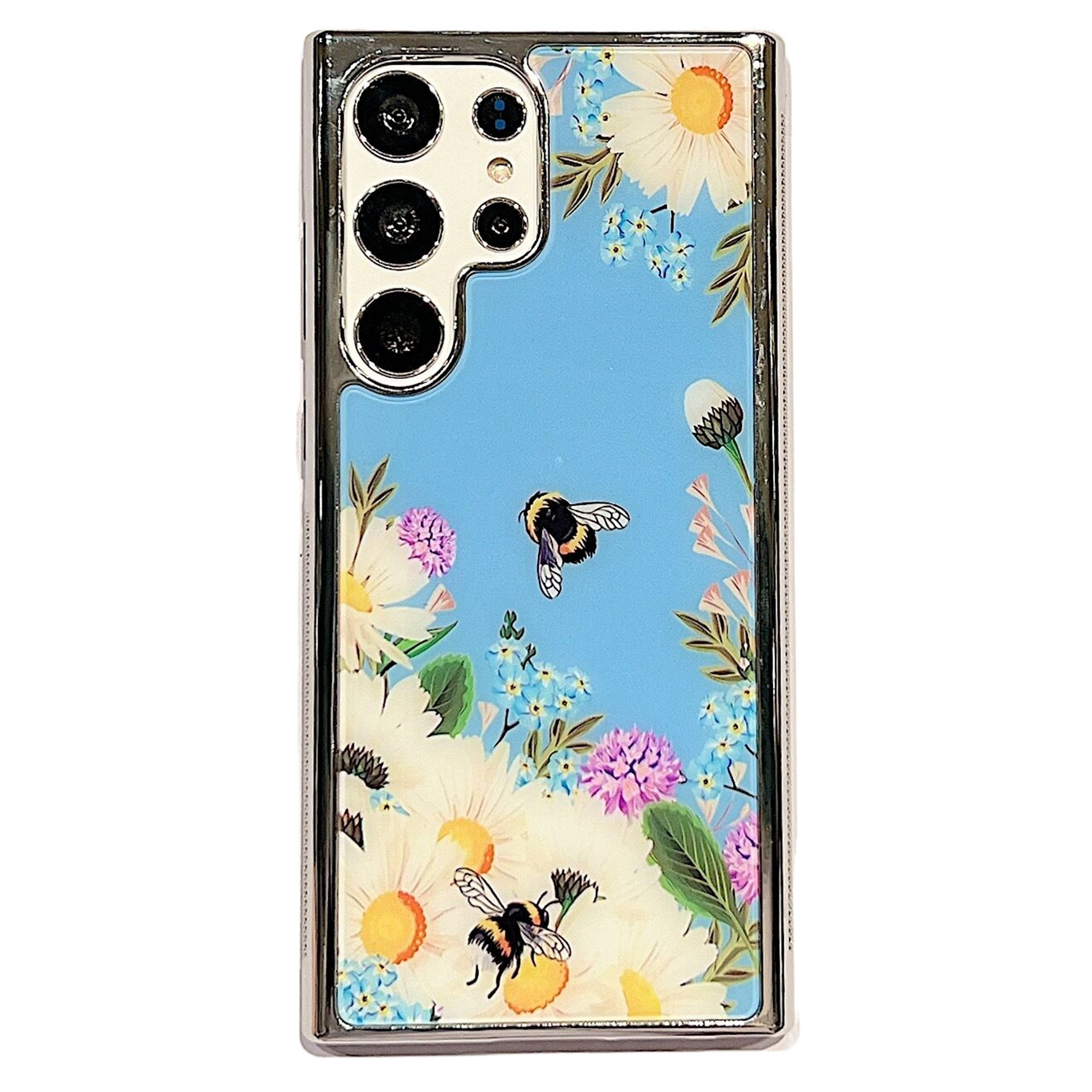 Für Samsung Galaxy S23 Ultra -blütenmuster -elektroplattenkante IMD -abdeckung PC+TPU -telefonhülle - Stil D, Galaxy S23 Ultra
Für Samsung Galaxy S23 Ultra -blütenmuster -elektroplattenkante IMD -abdeckung PC+TPU -telefonhülle - Stil D, Galaxy S23 Ultra