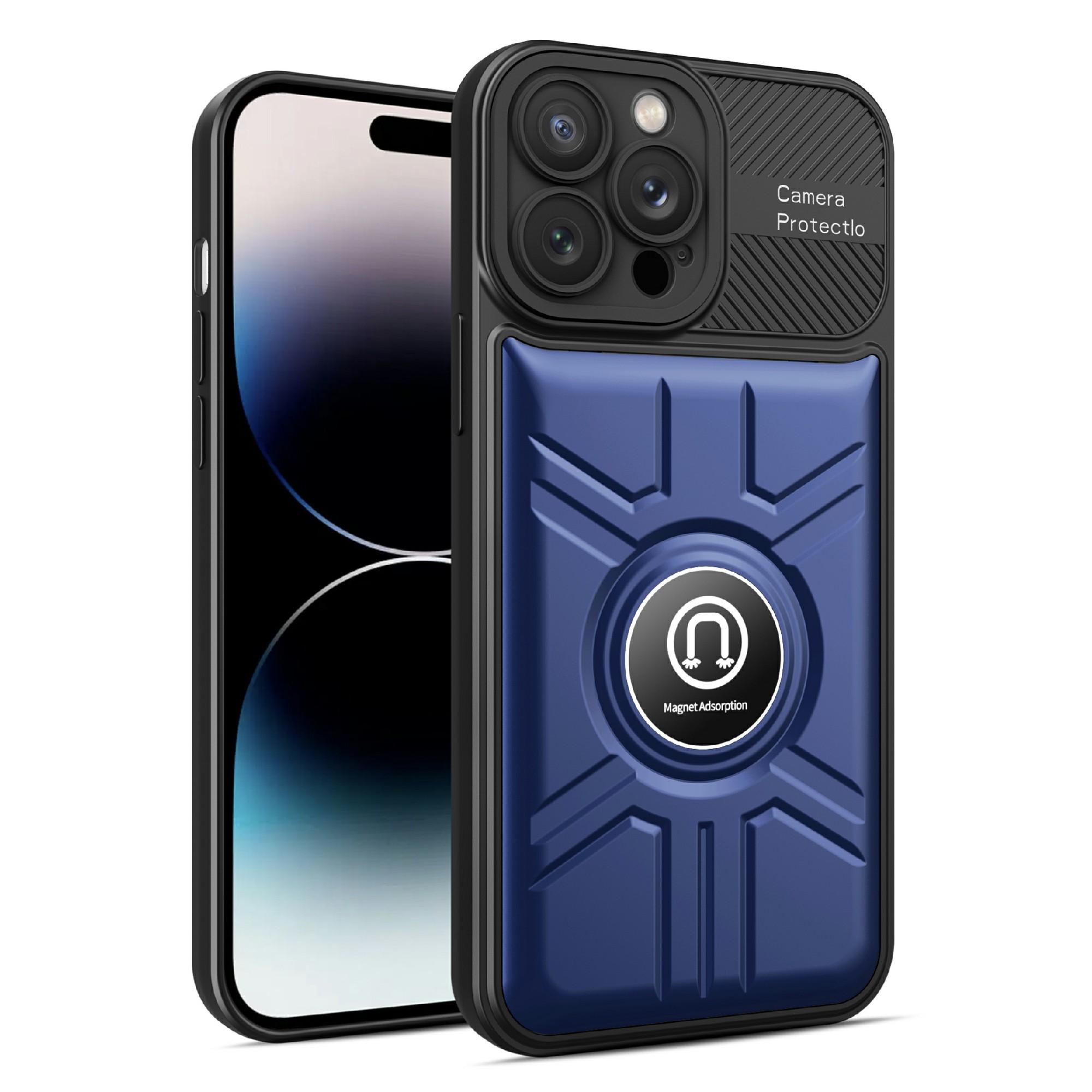 BulkSourcing Für Iphone 14 Pro Max TPU+PC Anti-drop-hülle Telefon Zurück-deckungsunterstützung Magnetischer Autohalter - Saphirschwarz, iPhone 14 Pro Max
BulkSourcing Für Iphone 14 Pro Max TPU+PC Anti-drop-hülle Telefon Zurück-deckungsunterstützung Magnetischer Autohalter - Saphirschwarz, iPhone 14 Pro Max