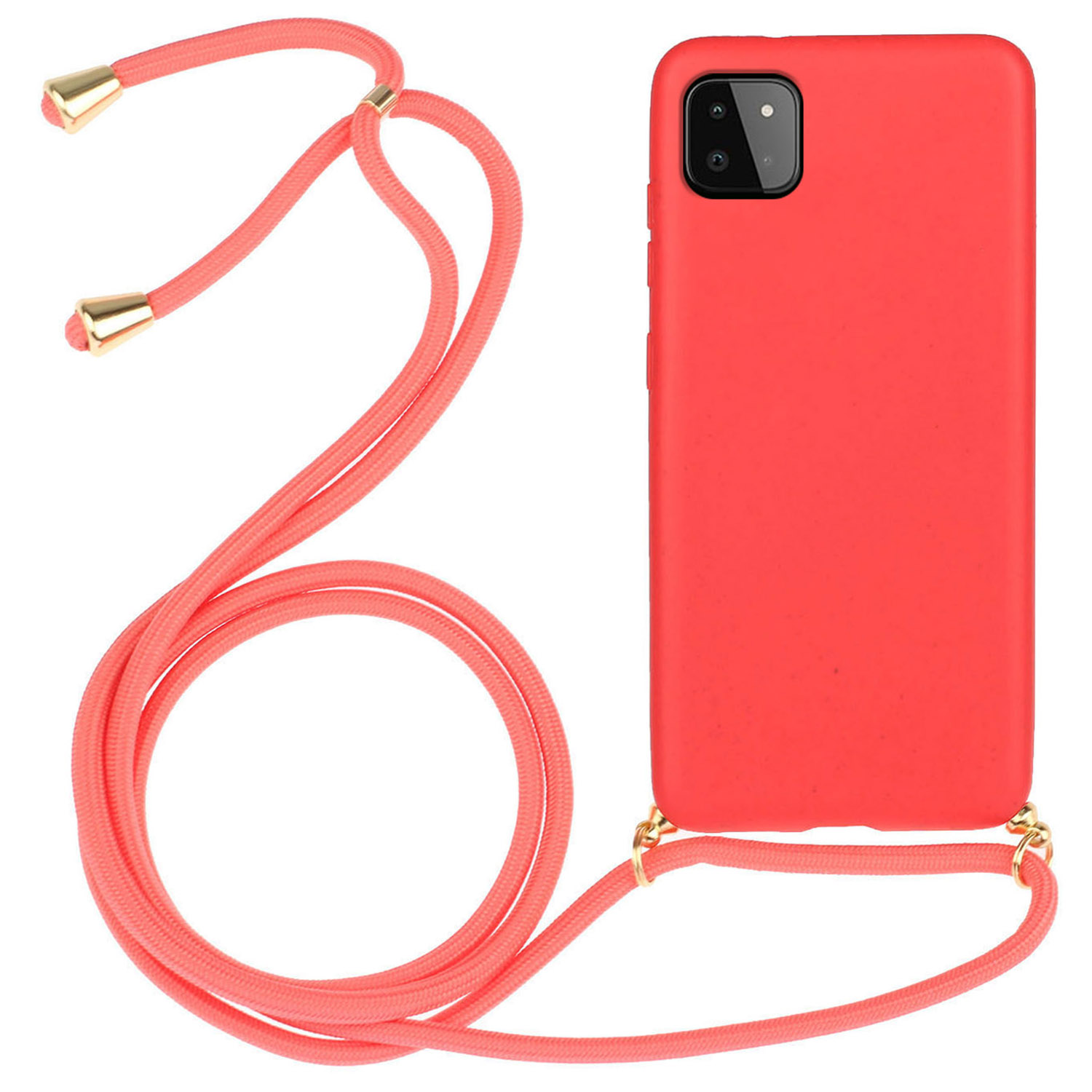 Für Samsung Galaxy A22 5G (EU -version) Biologisch Abbaubarer Weizenstroh+tpu -hülle Telefonabdeckung Mit Lanyard - Rot, Galaxy A22 5G (EU Version)
Für Samsung Galaxy A22 5G (EU -version) Biologisch Abbaubarer Weizenstroh+tpu -hülle Telefonabdeckung Mit Lanyard - Rot, Galaxy A22 5G (EU Version)