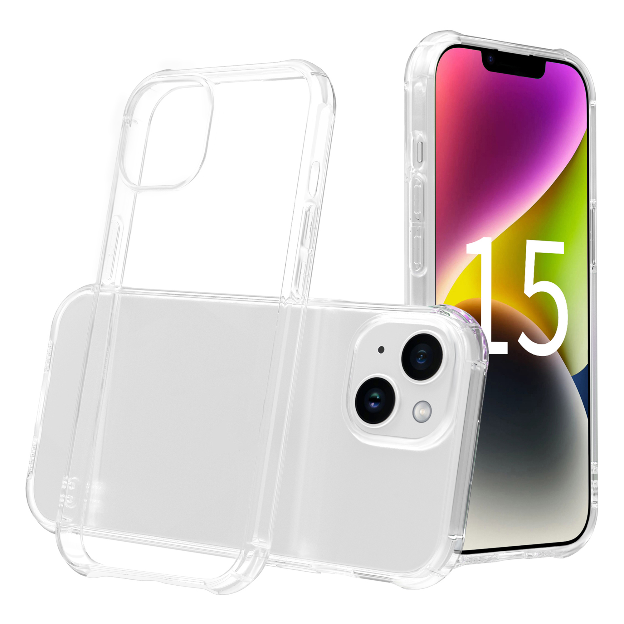 Leeu Design Anti-drop Tpu-hülle Für Iphone 15 3D Stereo Sound Transparentes Telefonabdeckung - Transparent, iPhone 15
Leeu Design Anti-drop Tpu-hülle Für Iphone 15 3D Stereo Sound Transparentes Telefonabdeckung - Transparent, iPhone 15
