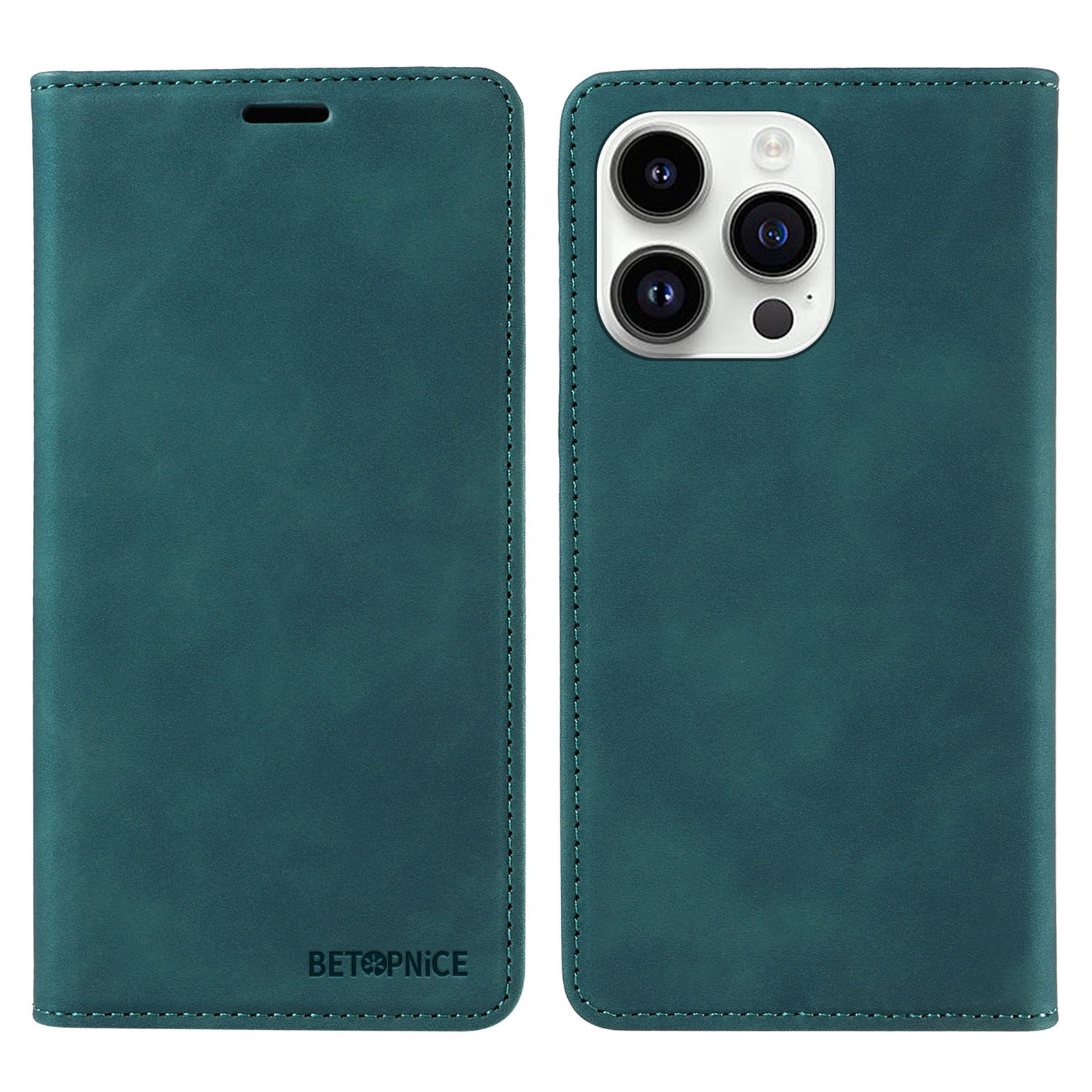 Betopnice 003 Schockfeste Brieftaschenhülle Für Iphone 14 Pro RFID Blockierende PU -lederständer Telefonabdeckung - Grün, iPhone 14 Pro
Betopnice 003 Schockfeste Brieftaschenhülle Für Iphone 14 Pro RFID Blockierende PU -lederständer Telefonabdeckung - Grün, iPhone 14 Pro