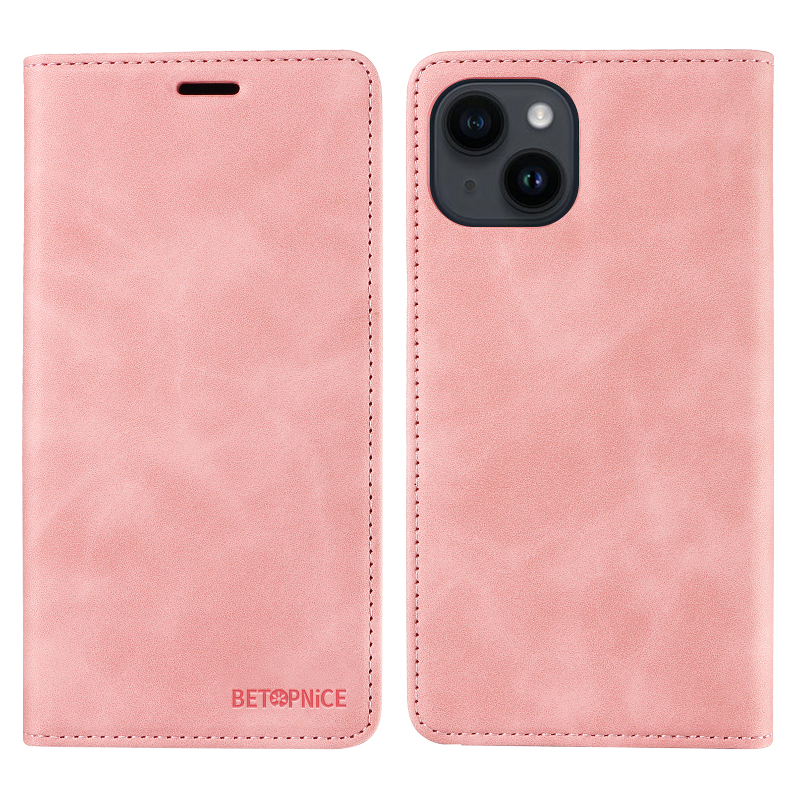 Betopnice 003 RFID -blockierungsständer Hülle Für Iphone 14 Plus, TPU + PU Lederständer Cover -brieftasche - Rosa, iPhone 14 Plus
Betopnice 003 RFID -blockierungsständer Hülle Für Iphone 14 Plus, TPU + PU Lederständer Cover -brieftasche - Rosa, iPhone 14 Plus
