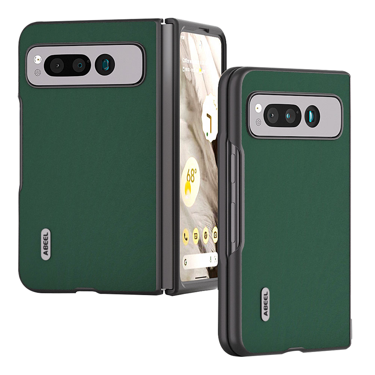 ABEEL Für Google Pixel Fold Cowhide Leder+pc Phone Hülle Anti-fall-schutzschutzabdeckung - Grün, Google Pixel Fold
ABEEL Für Google Pixel Fold Cowhide Leder+pc Phone Hülle Anti-fall-schutzschutzabdeckung - Grün, Google Pixel Fold