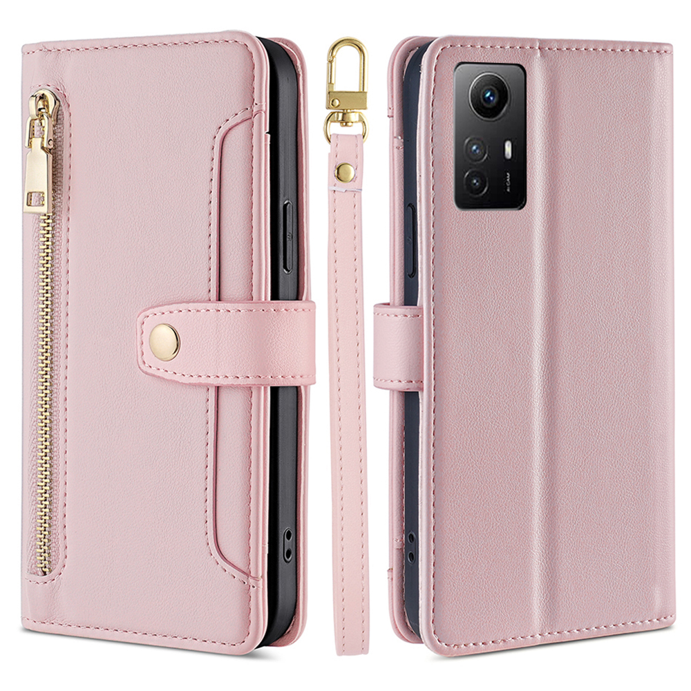 Für Xiaomi Redmi Note 12s 4G Stand Wallet Hülle Reißverschluss Pock Leder+tpu -telefonabdeckung - Rosa, Xiaomi Redmi Note 12S 4G
Für Xiaomi Redmi Note 12s 4G Stand Wallet Hülle Reißverschluss Pock Leder+tpu -telefonabdeckung - Rosa, Xiaomi Redmi Note 12S 4G