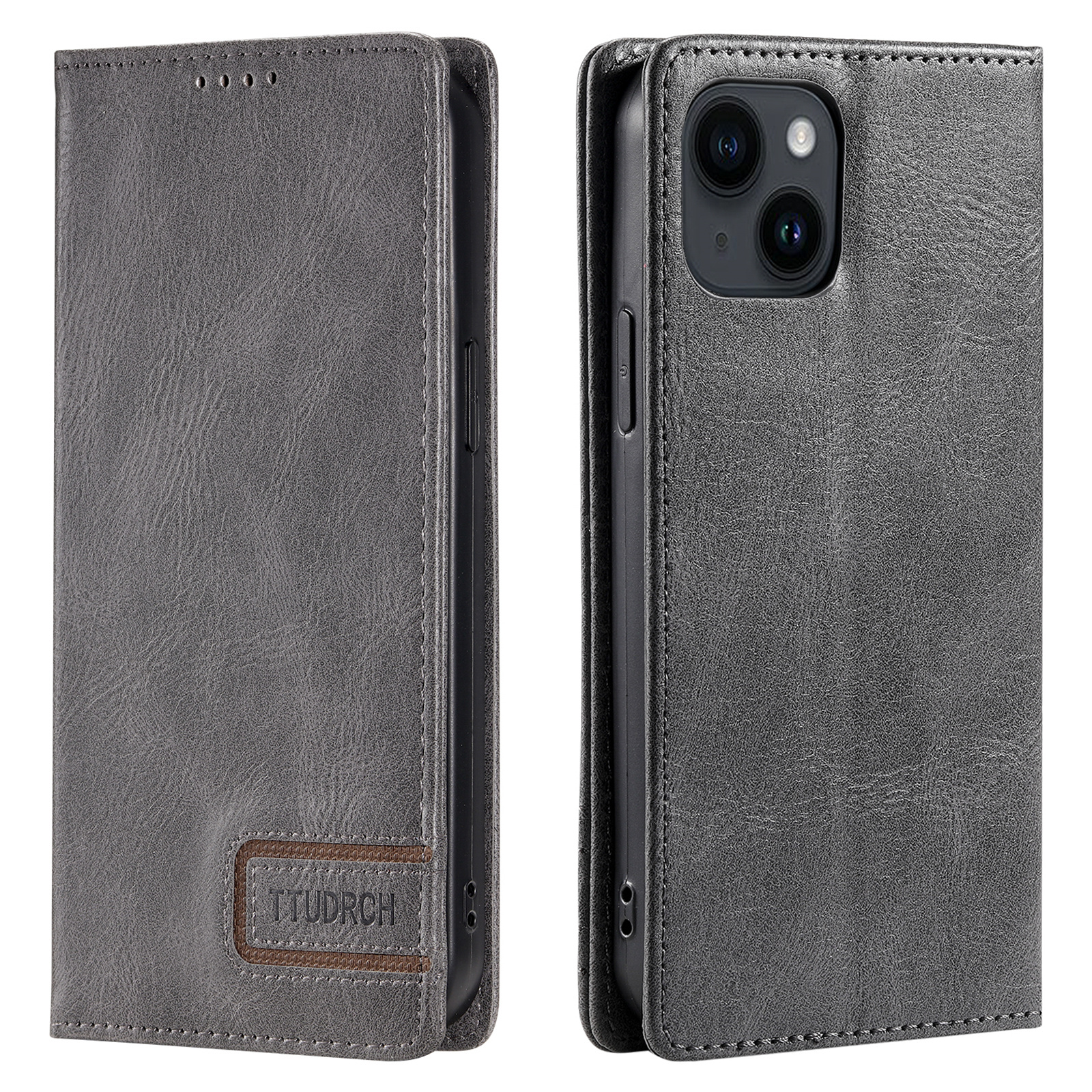 Ttudrch Style 007 Für Iphone 15 RFID -blockierende Telefonlederhülle Mit Stand Wallet - Grau, iPhone 15
Ttudrch Style 007 Für Iphone 15 RFID -blockierende Telefonlederhülle Mit Stand Wallet - Grau, iPhone 15
