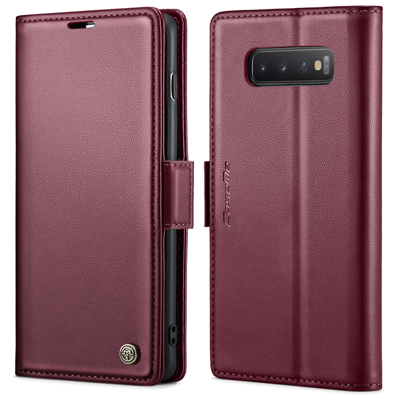 Caseme 023 -serie Für Samsung Galaxy S10 Plus RFID -blockierung Von Lederhülle Wallet Stand Telefonabdeckung - Rot, Galaxy S10 Plus
Caseme 023 -serie Für Samsung Galaxy S10 Plus RFID -blockierung Von Lederhülle Wallet Stand Telefonabdeckung - Rot, Galaxy S10 Plus