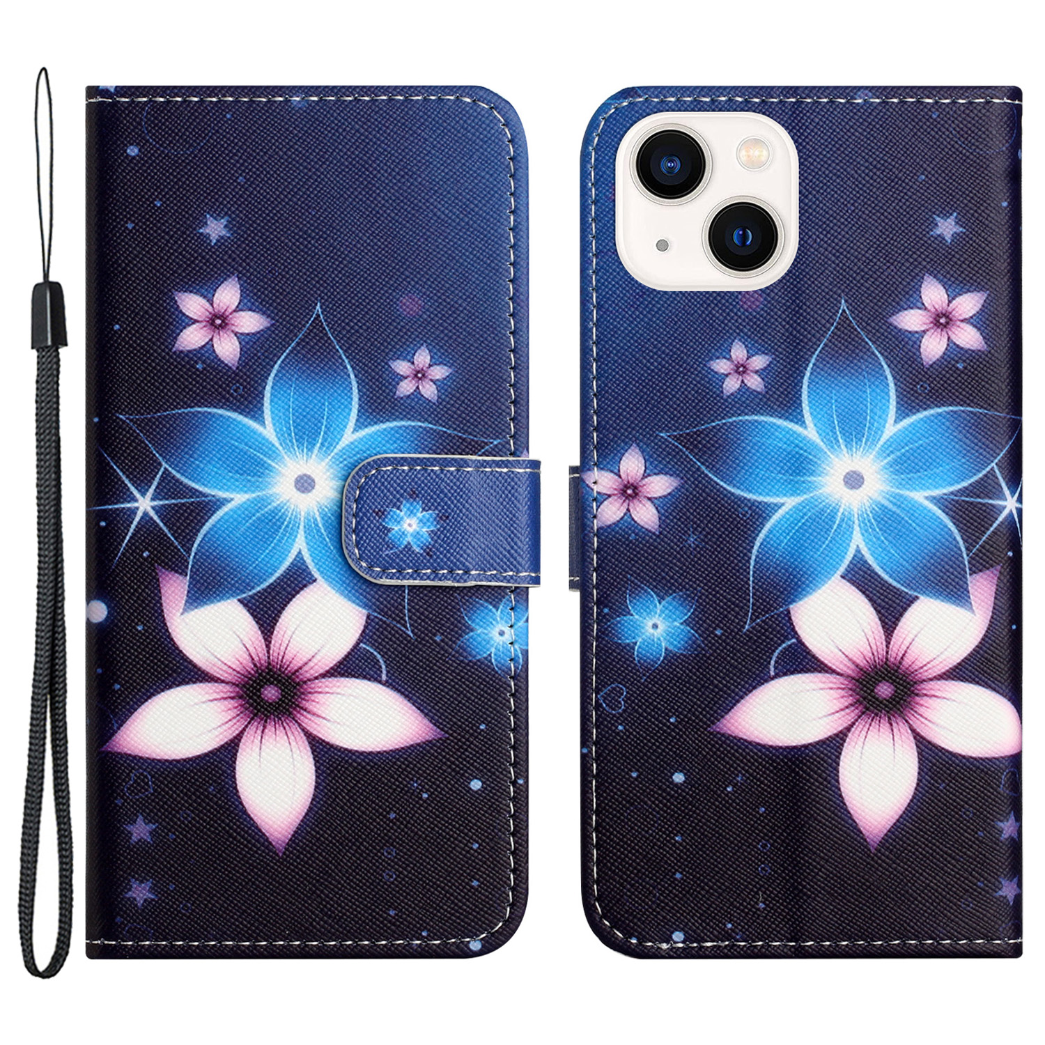 Für Das Iphone 15 Plus Lederhülle 3D -muster Druckbrieftaschenständer Telefonabdeckung - Blaue Blume, iPhone 15 Plus
Für Das Iphone 15 Plus Lederhülle 3D -muster Druckbrieftaschenständer Telefonabdeckung - Blaue Blume, iPhone 15 Plus