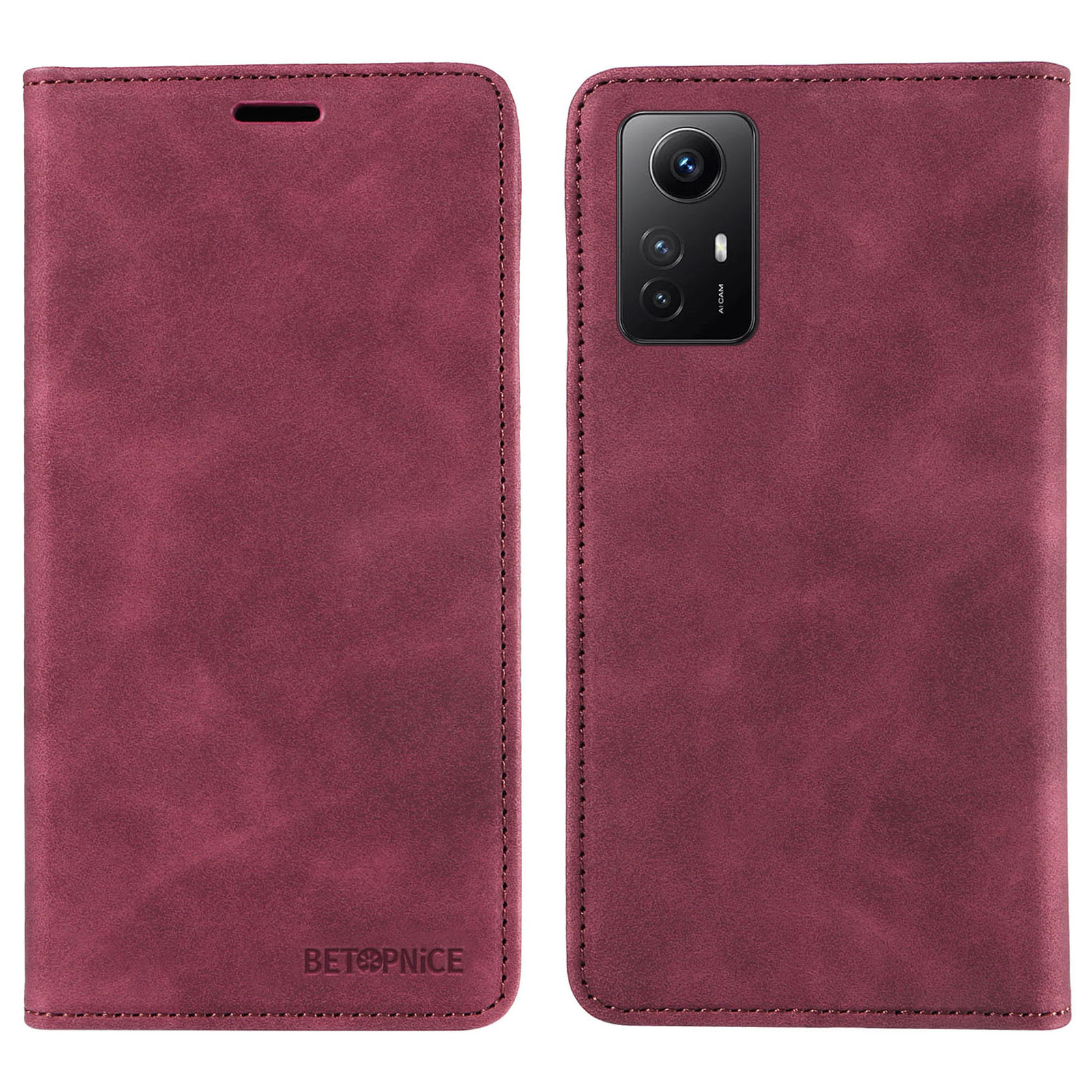 Betopnice 003 Standabdeckung Für Xiaomi Redmi Note 12s 4G RFID Blockierende Telefon Brieftaschen -lederhülle - Rot, Xiaomi Redmi Note 12S 4G
Betopnice 003 Standabdeckung Für Xiaomi Redmi Note 12s 4G RFID Blockierende Telefon Brieftaschen -lederhülle - Rot, Xiaomi Redmi Note 12S 4G