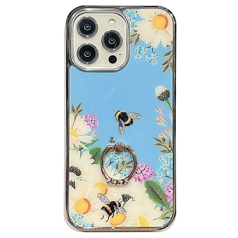 IMD Blumenmuster Telefonhülle Für Iphone 13 Pro Max 6,7 Zoll Ring Kickstand Elektroplatten PC+TPU -abdeckung - Stil B, iPhone 13 Pro Max
IMD Blumenmuster Telefonhülle Für Iphone 13 Pro Max 6,7 Zoll Ring Kickstand Elektroplatten PC+TPU -abdeckung - Stil B, iPhone 13 Pro Max