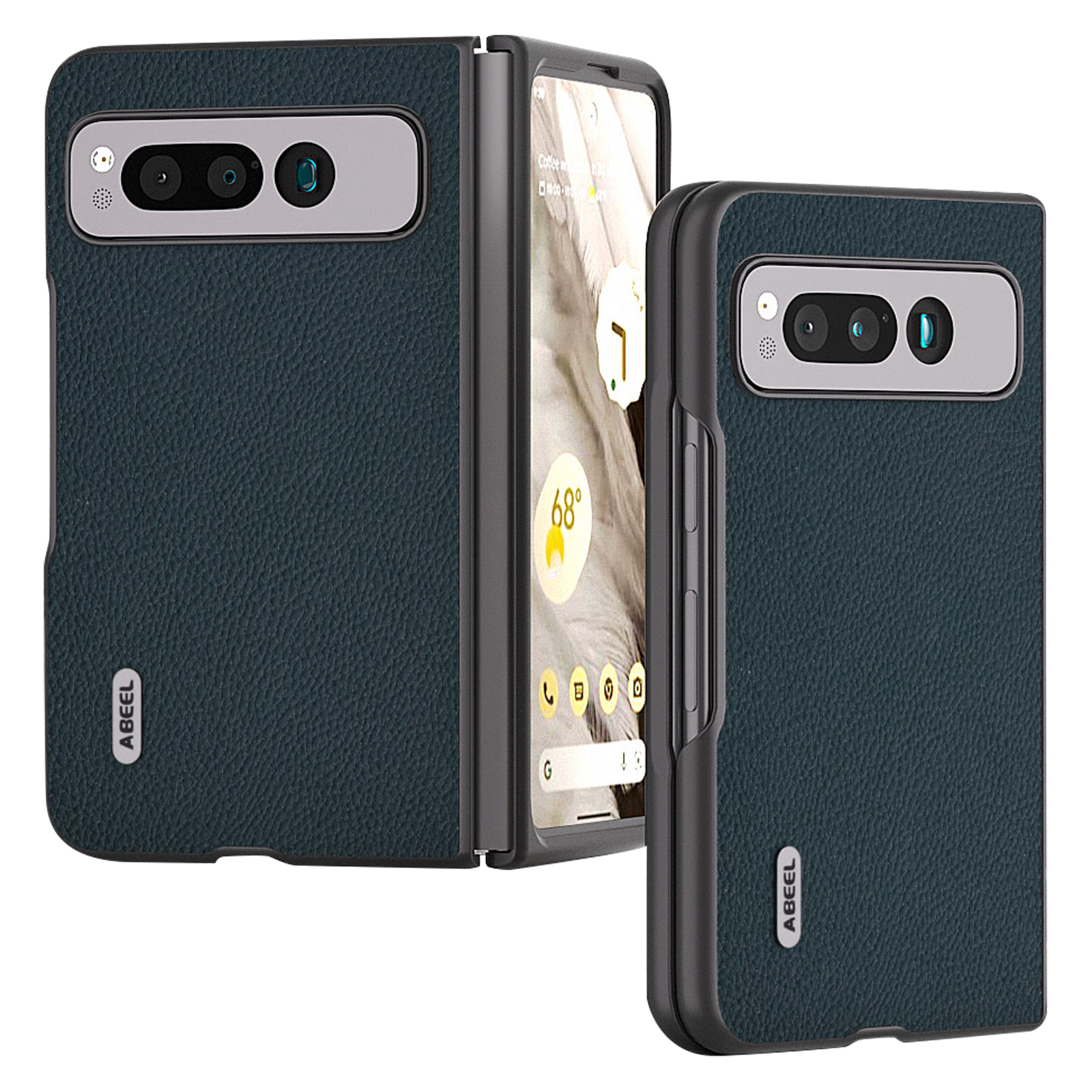 Abeel Für Google Pixel Fold Cowdled Leder + Hartes PC -abdeckung Litchi Textur Faltungsschützer Telefonhülle - Grün, Google Pixel Fold
Abeel Für Google Pixel Fold Cowdled Leder + Hartes PC -abdeckung Litchi Textur Faltungsschützer Telefonhülle - Grün, Google Pixel Fold