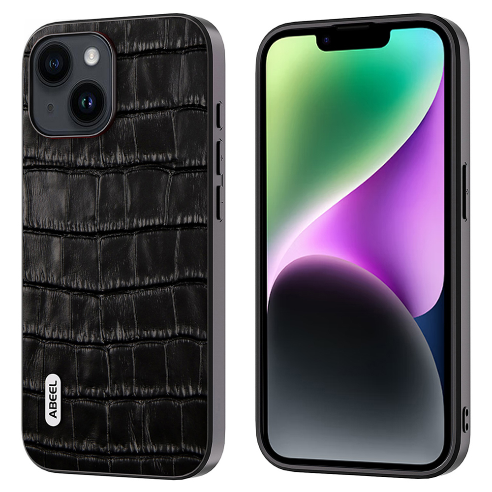 Abeel Für Iphone 14 Crocodile Texture Phone Hülle Kuhläden Leder + TPU + PC Hybridabdeckung - Schwarz, iPhone 14
Abeel Für Iphone 14 Crocodile Texture Phone Hülle Kuhläden Leder + TPU + PC Hybridabdeckung - Schwarz, iPhone 14