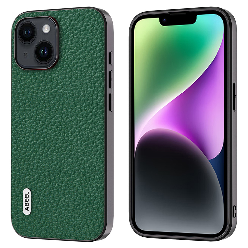 Abeel Für Iphone 14 Plus Kokettlederbeschichtete PC+TPU -telefonhülle Litchi Textur Schockdcover - Grün, iPhone 14 Plus
Abeel Für Iphone 14 Plus Kokettlederbeschichtete PC+TPU -telefonhülle Litchi Textur Schockdcover - Grün, iPhone 14 Plus
