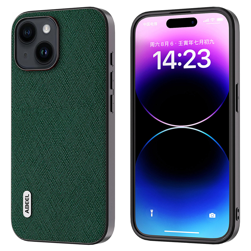 Abeel Für Iphone 15 Anti-kratzer-telefonhülle Cowdlederleder + PC + TPU Cross Texture Telefonabdeckung - Grün, iPhone 15
Abeel Für Iphone 15 Anti-kratzer-telefonhülle Cowdlederleder + PC + TPU Cross Texture Telefonabdeckung - Grün, iPhone 15