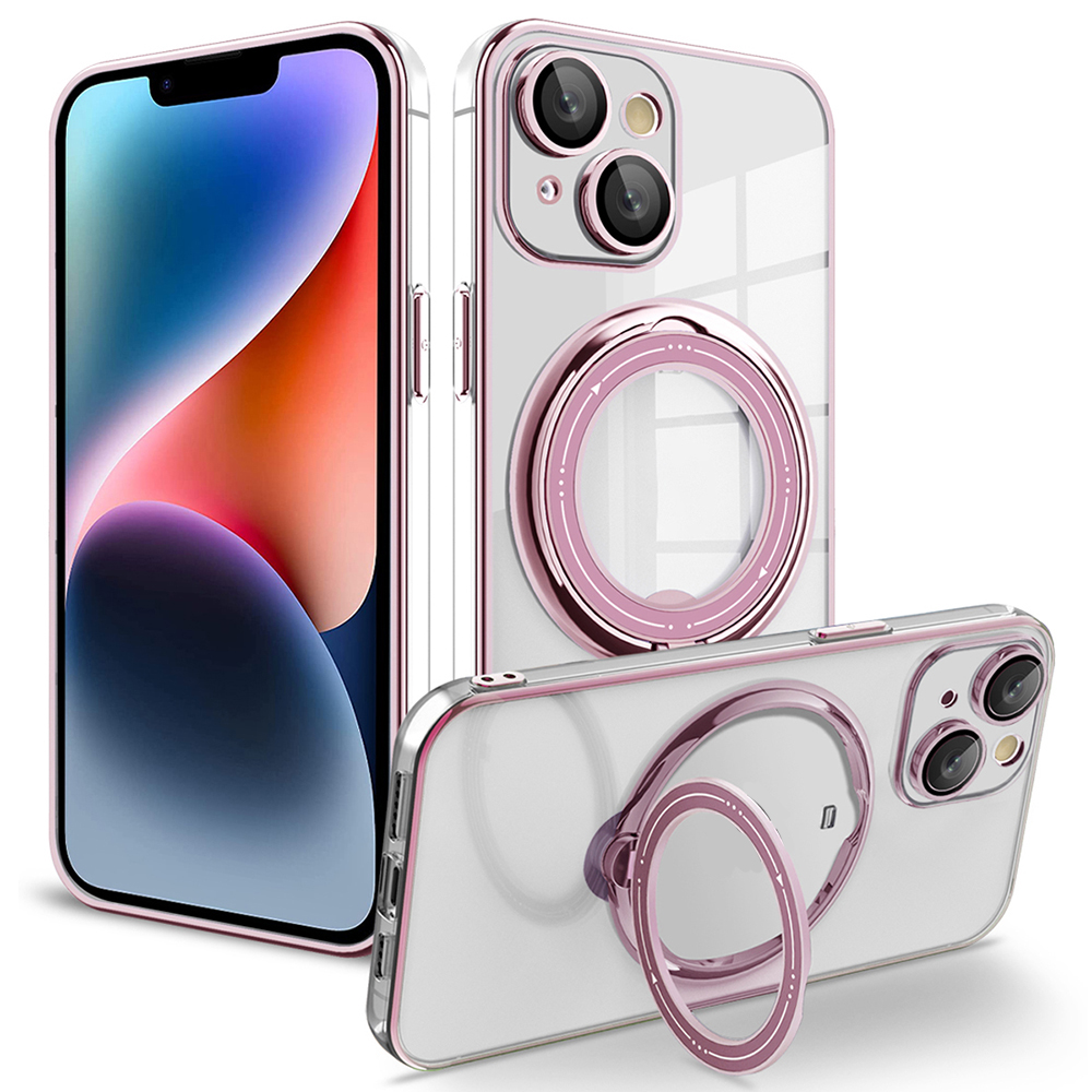 Telefonhülle Für Iphone 14 Plus, PC+TPU -rotationskickständer Cover Kompatibel Mit Magsafe - Rosa, iPhone 14 Plus
Telefonhülle Für Iphone 14 Plus, PC+TPU -rotationskickständer Cover Kompatibel Mit Magsafe - Rosa, iPhone 14 Plus