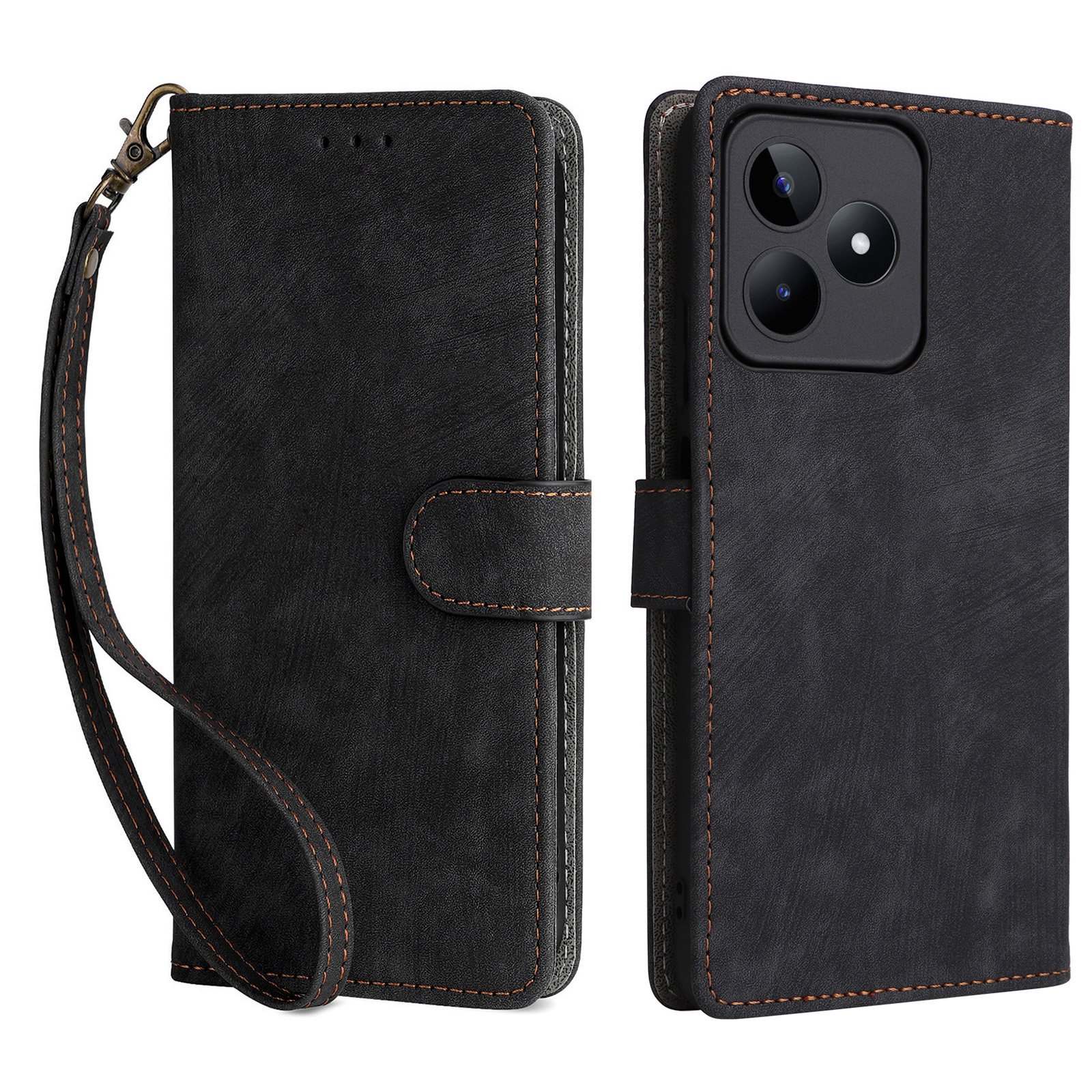 Für Realme C53 4g / Narzo N53 4G RFID Blocking Wallet Telefonabdeckung Anti-drogen-lederstand Hülle - Schwarz, Realme C53 (Global)
Für Realme C53 4g / Narzo N53 4G RFID Blocking Wallet Telefonabdeckung Anti-drogen-lederstand Hülle - Schwarz, Realme C53 (Global)