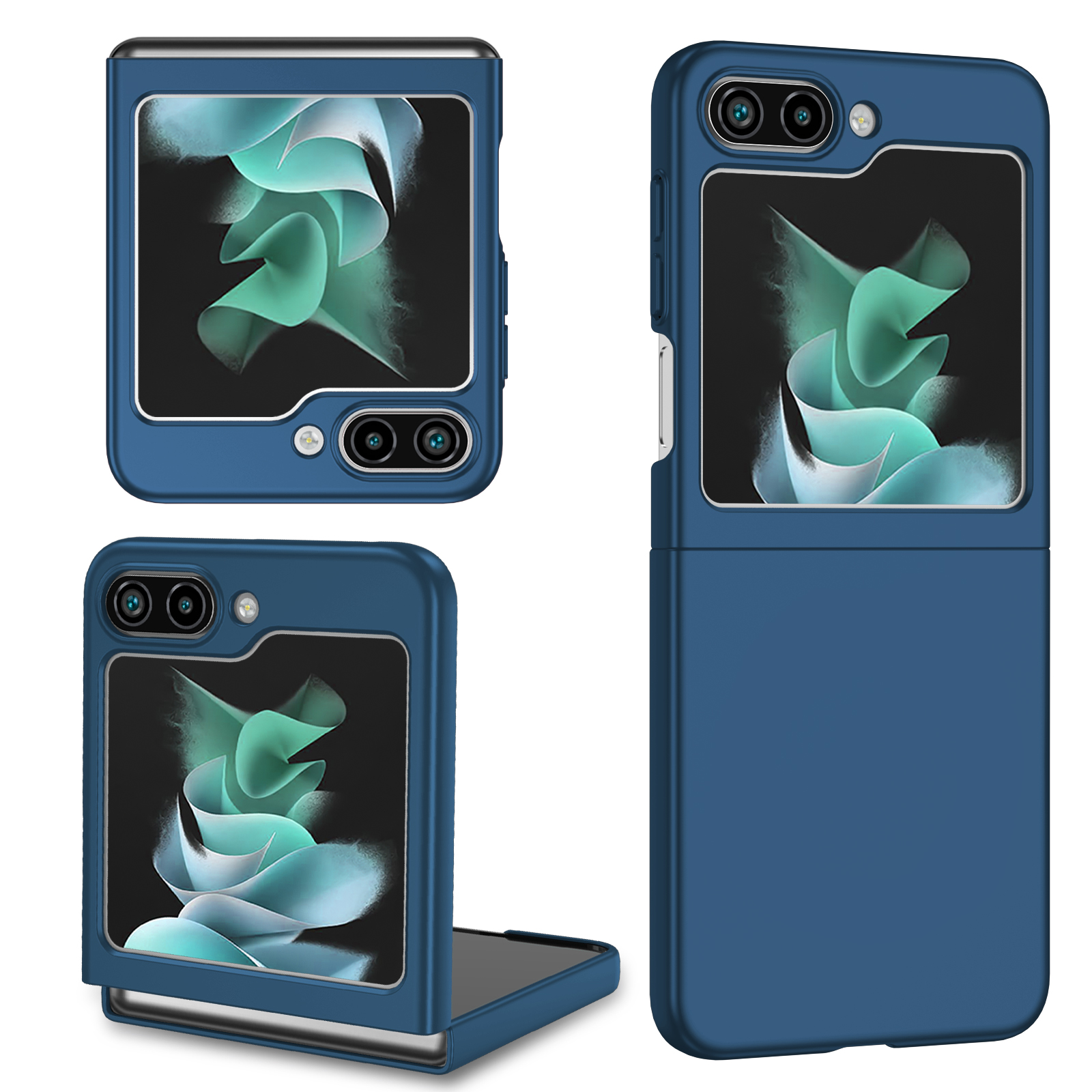 Für Samsung Galaxy Z Flip5 5G Schockfeste PC -abdeckung Phone Protective Case - Blau, Galaxy Z Flip5 5G
Für Samsung Galaxy Z Flip5 5G Schockfeste PC -abdeckung Phone Protective Case - Blau, Galaxy Z Flip5 5G