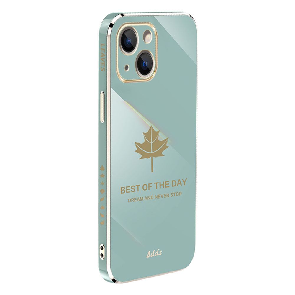 6d Elektroplattenabdeckung Für Iphone 14 Maple -blattmuster Gerade Kanten -tpu -telefonabdeckung - Grün, iPhone 14
6d Elektroplattenabdeckung Für Iphone 14 Maple -blattmuster Gerade Kanten -tpu -telefonabdeckung - Grün, iPhone 14