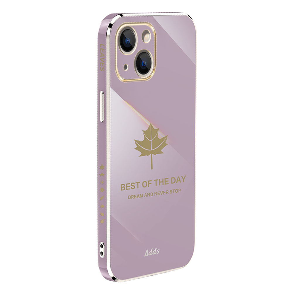 6d Elektroplattenabdeckung Für Iphone 14 Maple -blattmuster Gerade Kanten -tpu -telefonabdeckung - Lila, iPhone 14
6d Elektroplattenabdeckung Für Iphone 14 Maple -blattmuster Gerade Kanten -tpu -telefonabdeckung - Lila, iPhone 14