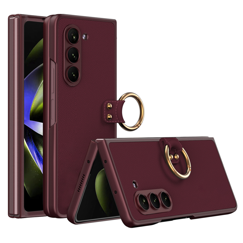 GKK Für Samsung Galaxy Z Fold5 5G PU Leder + PC Phone Hülle Ringhalter Kickstand Cover - Weinrot, Galaxy Z Fold5 5G
GKK Für Samsung Galaxy Z Fold5 5G PU Leder + PC Phone Hülle Ringhalter Kickstand Cover - Weinrot, Galaxy Z Fold5 5G