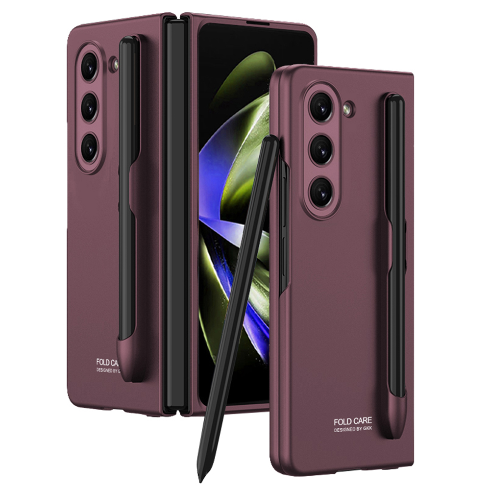 GKK -telefonhülle Für Samsung Galaxy Z Fold5 5G Hartes PC Ultra Dünnschutzabdeckung Mit Stiftschlitz - Weinrot, Galaxy Z Fold5 5G
GKK -telefonhülle Für Samsung Galaxy Z Fold5 5G Hartes PC Ultra Dünnschutzabdeckung Mit Stiftschlitz - Weinrot, Galaxy Z Fold5 5G