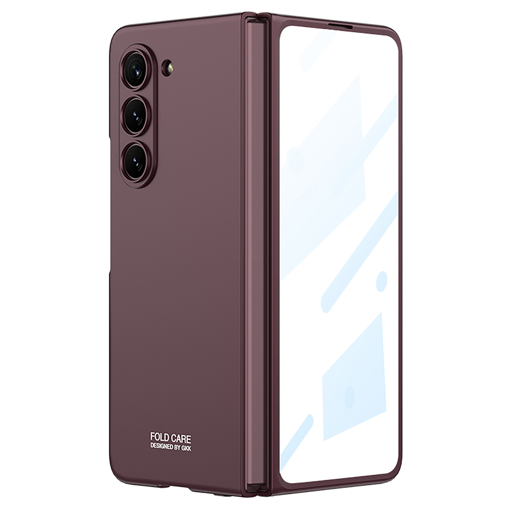 GKK Für Samsung Galaxy Z Fold5 5G Ultra-dünner Pc-telefongehäuse Mit Temperiertem Glasschildfilm - Weinrot, Galaxy Z Fold5 5G
GKK Für Samsung Galaxy Z Fold5 5G Ultra-dünner Pc-telefongehäuse Mit Temperiertem Glasschildfilm - Weinrot, Galaxy Z Fold5 5G