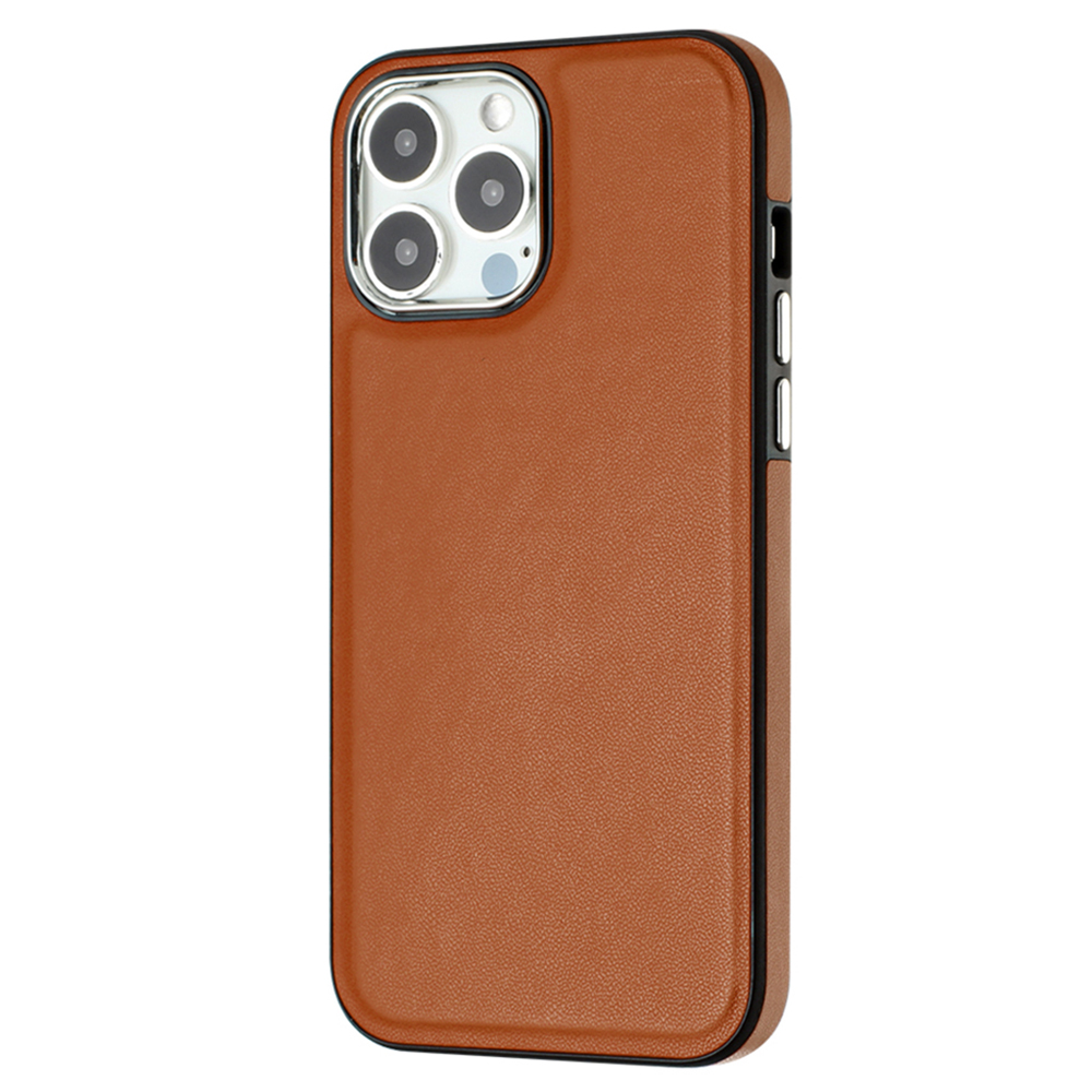 YB Lederbeschichtung Serie-6 Für Iphone 15 Pro Anti-drop-abdeckung PU Leder Beschichtetes Tpu-mobiltelefongehäuse - Braun, iPhone 15 Pro 
YB Lederbeschichtung Serie-6 Für Iphone 15 Pro Anti-drop-abdeckung PU Leder Beschichtetes Tpu-mobiltelefongehäuse - Braun, iPhone 15 Pro