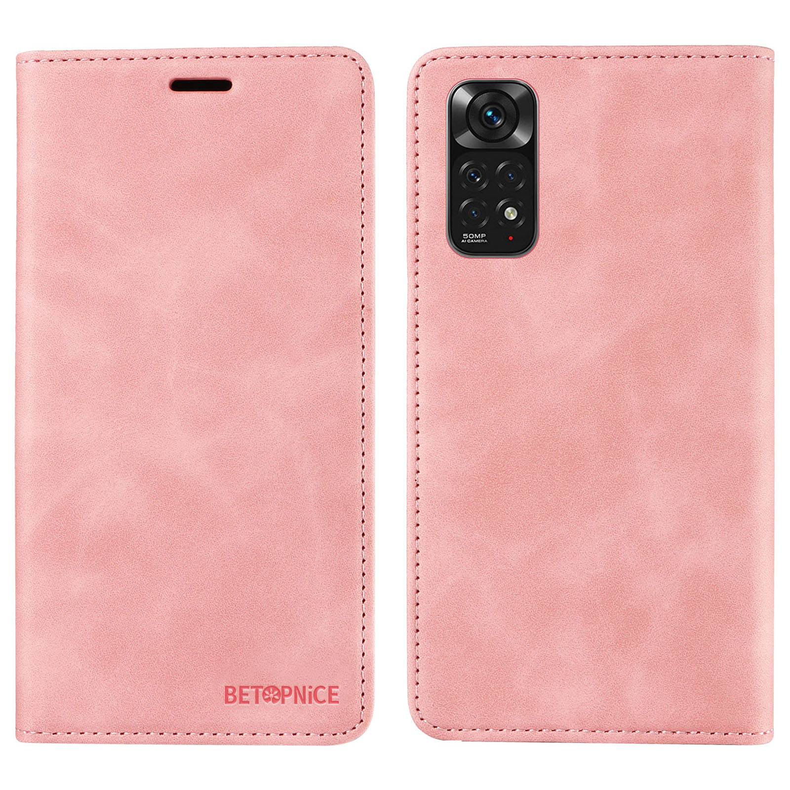 Betopnice 003 Für Xiaomi Redmi Note 11 4G (Qualcomm) / Hinweis 11S 4G PU Leder RFID Blocking Drop Proof Phone Case - Rosa, Xiaomi Redmi Note 11 4G (Qualcomm)
Betopnice 003 Für Xiaomi Redmi Note 11 4G (Qualcomm) / Hinweis 11S 4G PU Leder RFID Blocking Drop Proof Phone Case - Rosa, Xiaomi Redmi Note 11 4G (Qualcomm)