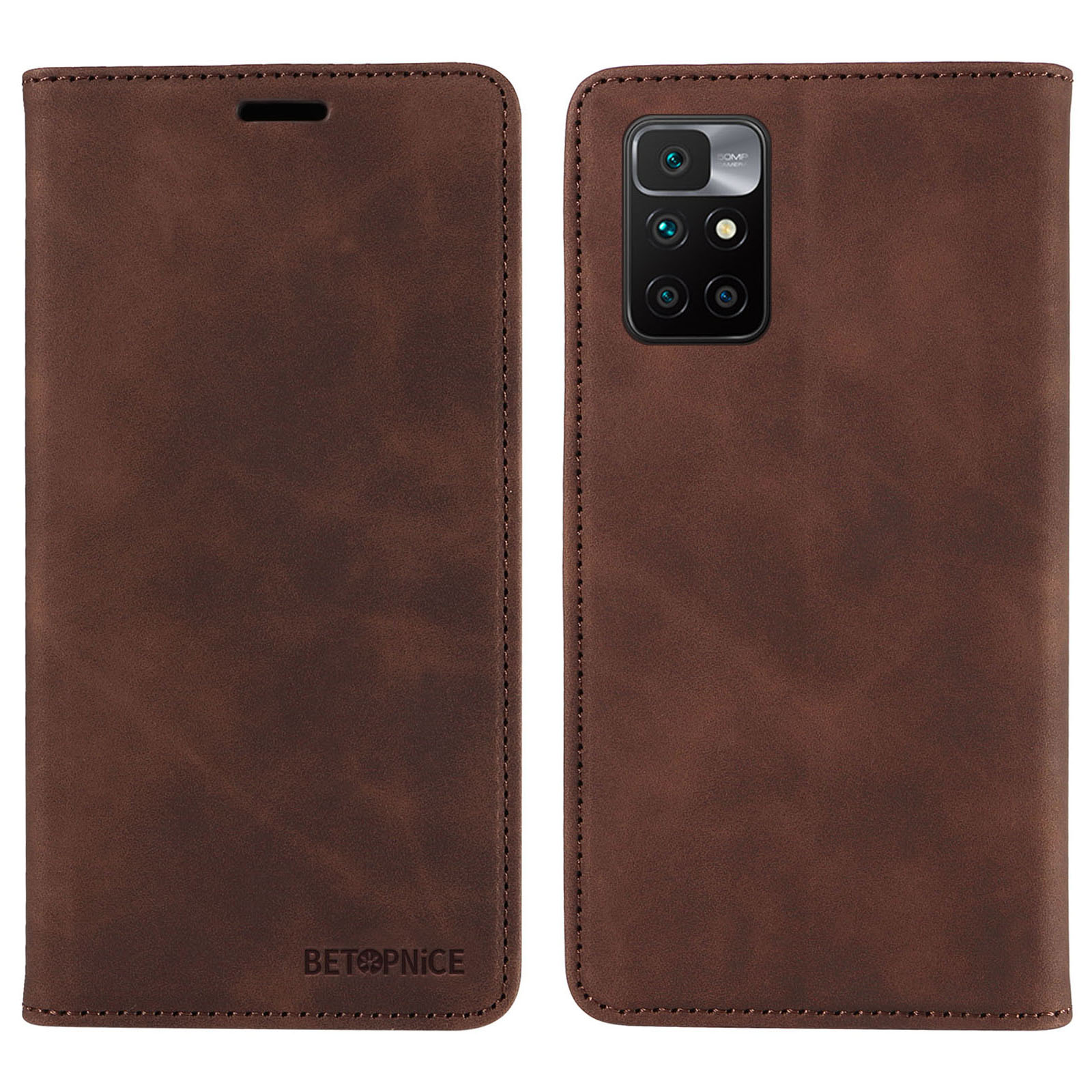 Betopnice 003 Für Xiaomi Redmi Anmerkung 11 4G (MediaTek) / Redmi 10 4G (2021) / Redmi 10 2022 4g / 10 Prime RFID -blockierung Telefon Ledertasche - Braun, Xiaomi Redmi Note 11 4G (MediaTek)
Betopnice 003 Für Xiaomi Redmi Anmerkung 11 4G (MediaTek) / Redmi 10 4G (2021) / Redmi 10 2022 4g / 10 Prime RFID -blockierung Telefon Ledertasche - Braun, Xiaomi Redmi Note 11 4G (MediaTek)