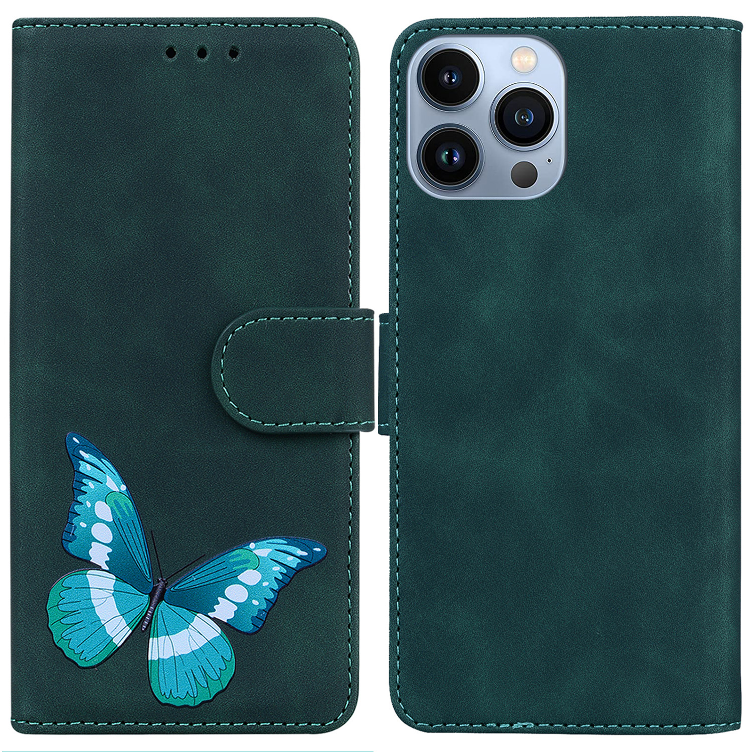 Für Iphone 15 Pro Max Anti-scratch Flip Ständer Wallet Hülle PU Leder Schmetterlingsdruck Telefonabdeckung - Grün, iPhone 15 Pro Max
Für Iphone 15 Pro Max Anti-scratch Flip Ständer Wallet Hülle PU Leder Schmetterlingsdruck Telefonabdeckung - Grün, iPhone 15 Pro Max