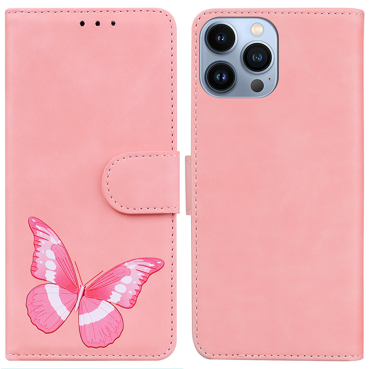 Für Iphone 15 Pro Flip Ständer PU Leder+tpu -hülle Schmetterlingsdruck Telefonabdeckung - Rosa, iPhone 15 Pro
Für Iphone 15 Pro Flip Ständer PU Leder+tpu -hülle Schmetterlingsdruck Telefonabdeckung - Rosa, iPhone 15 Pro