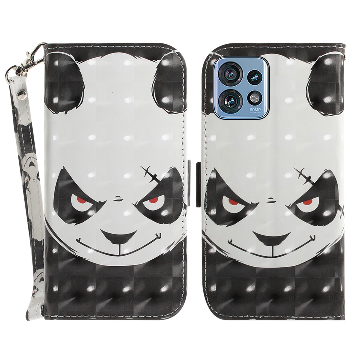 Telefonkoffer Für Motorola Edge 40 Pro 5G / Moto X40 5g / Kante+(2023), Musterdruck Leder Brieftasche Mit Riemen - Wütender Panda, Motorola Edge 40 Pro 5G
Telefonkoffer Für Motorola Edge 40 Pro 5G / Moto X40 5g / Kante+(2023), Musterdruck Leder Brieftasche Mit Riemen - Wütender Panda, Motorola Edge 40 Pro 5G