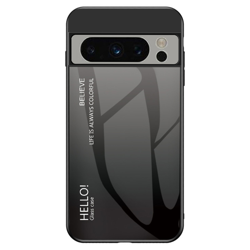 Für Google Pixel 8 Pro -gradientenfarbe Temperierte Glas+pc+tpu Hybrid -telefonabdeckung - Gradienten Schwarz Grau, Google Pixel 8 Pro
Für Google Pixel 8 Pro -gradientenfarbe Temperierte Glas+pc+tpu Hybrid -telefonabdeckung - Gradienten Schwarz Grau, Google Pixel 8 Pro