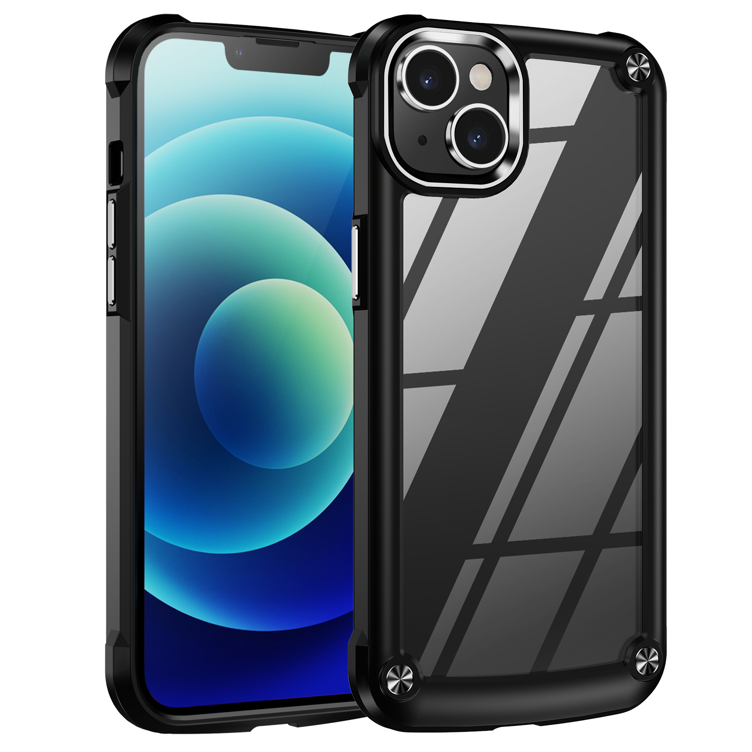 Für Das Iphone 15 Drop-proof-telefonkoffer-legierungs-linsen-rahmen PC+TPU Hybrid-rückzugabdeckung - Schwarz, iPhone 15
Für Das Iphone 15 Drop-proof-telefonkoffer-legierungs-linsen-rahmen PC+TPU Hybrid-rückzugabdeckung - Schwarz, iPhone 15
