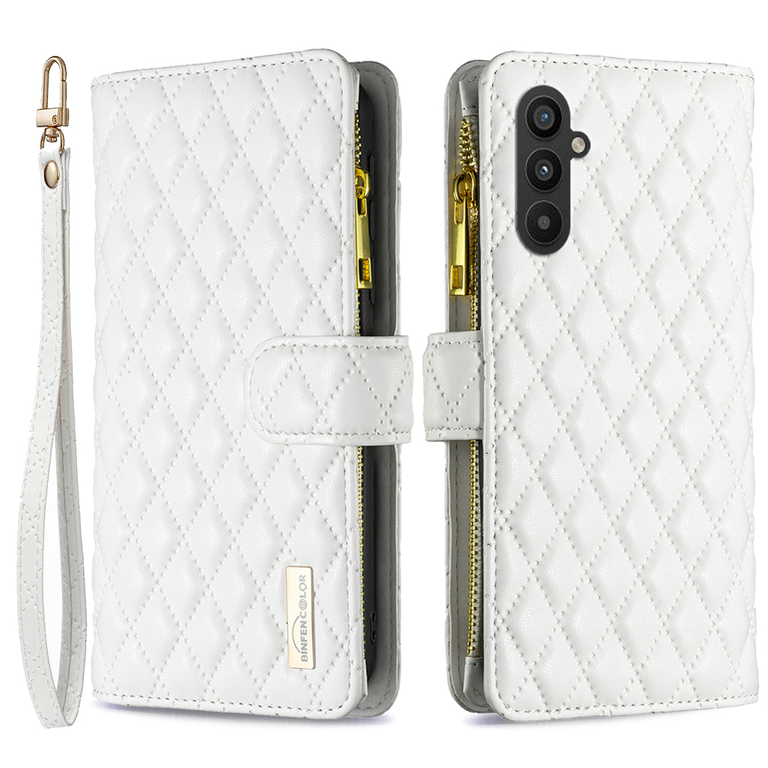 Binfen Color BF Style-15 Für Samsung Galaxy A25 5G Flip Case Wallet Phone Ständer Shell Reißverschluss Tasche Lederabdeckung - Weiss, Galaxy A25 5G
Binfen Color BF Style-15 Für Samsung Galaxy A25 5G Flip Case Wallet Phone Ständer Shell Reißverschluss Tasche Lederabdeckung - Weiss, Galaxy A25 5G