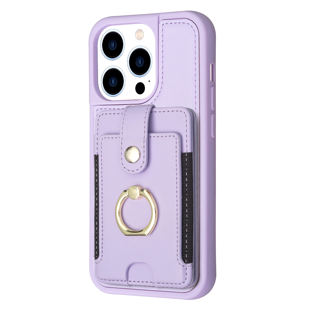 BF27 Für Iphone 14 Pro -karten -slots Telefonhülle PU -lederbeschichtete TPU -rotationsring -kickständer Cover - Lila, iPhone 14 Pro
BF27 Für Iphone 14 Pro -karten -slots Telefonhülle PU -lederbeschichtete TPU -rotationsring -kickständer Cover - Lila, iPhone 14 Pro