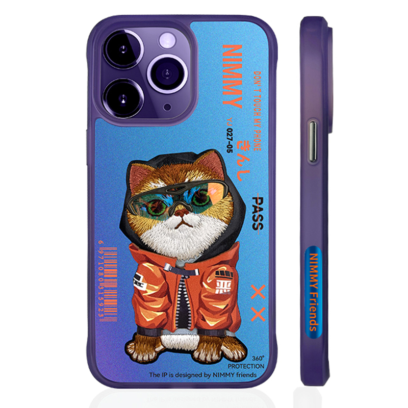 Nimmy Cool Sticked Phone Hülle Für Iphone 14 Pro Max Schockdichte PC+TPU+PU -telefonabdeckung - Blau, iPhone 14 Pro Max
Nimmy Cool Sticked Phone Hülle Für Iphone 14 Pro Max Schockdichte PC+TPU+PU -telefonabdeckung - Blau, iPhone 14 Pro Max