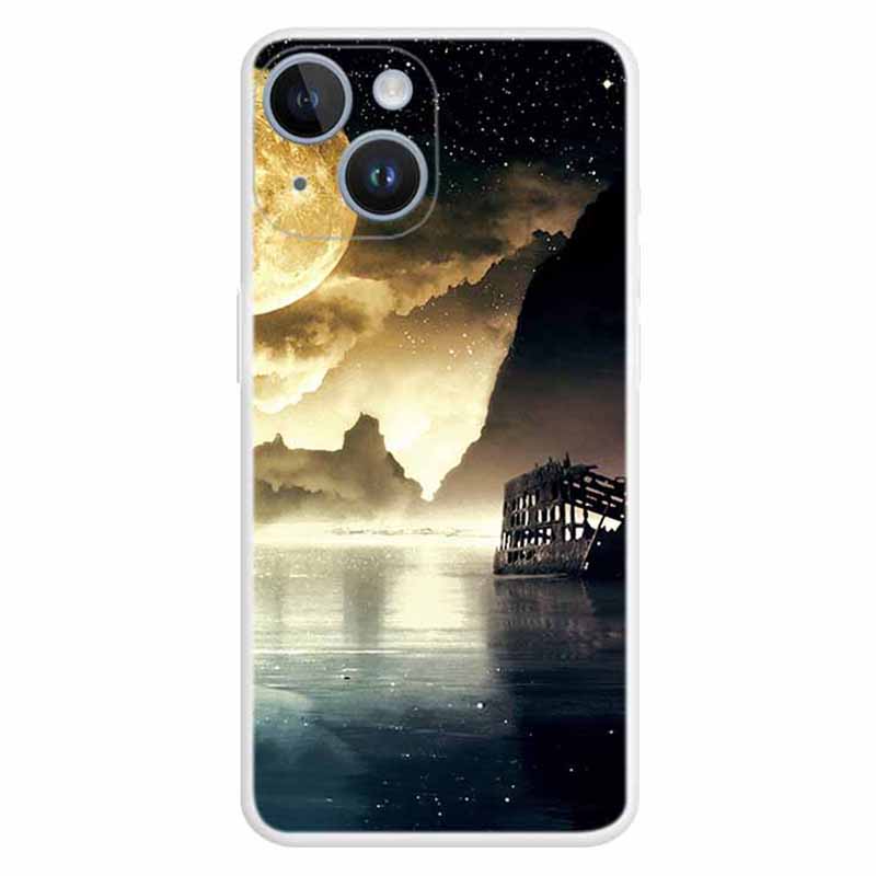 Für Das Iphone 15 Muster Gedruckte Telefonhülle Weiche TPU -schockschutzschutzabdeckung - Mondlicht Lakeside, iPhone 15
Für Das Iphone 15 Muster Gedruckte Telefonhülle Weiche TPU -schockschutzschutzabdeckung - Mondlicht Lakeside, iPhone 15