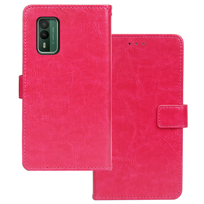 Idewei Für Nokia XR21 Wallet Phone Hülle Crazy Horse Textur Lederständer Cover - Rose, Nokia XR21
Idewei Für Nokia XR21 Wallet Phone Hülle Crazy Horse Textur Lederständer Cover - Rose, Nokia XR21