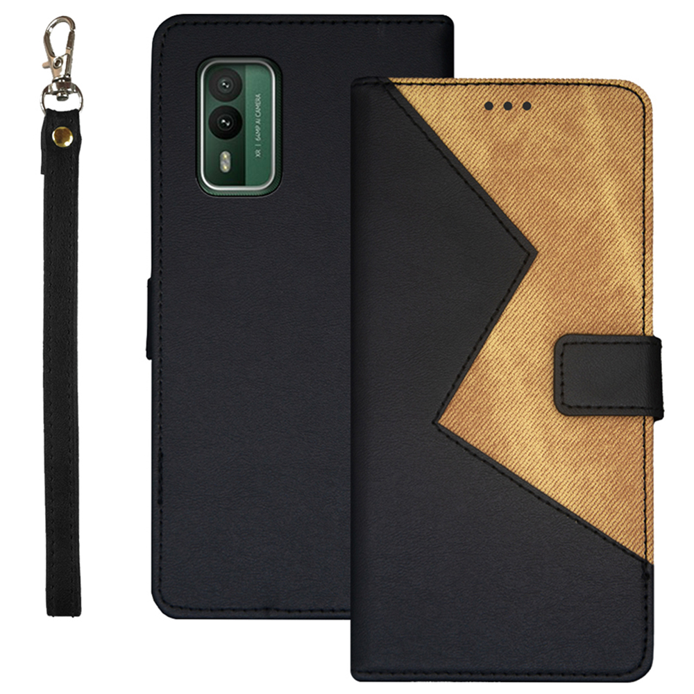 IDEWEI Für Nokia XR21 PU Leder Flip Cover Card Slots Spleißständer Telefonhülle - Schwarz, Nokia XR21
IDEWEI Für Nokia XR21 PU Leder Flip Cover Card Slots Spleißständer Telefonhülle - Schwarz, Nokia XR21