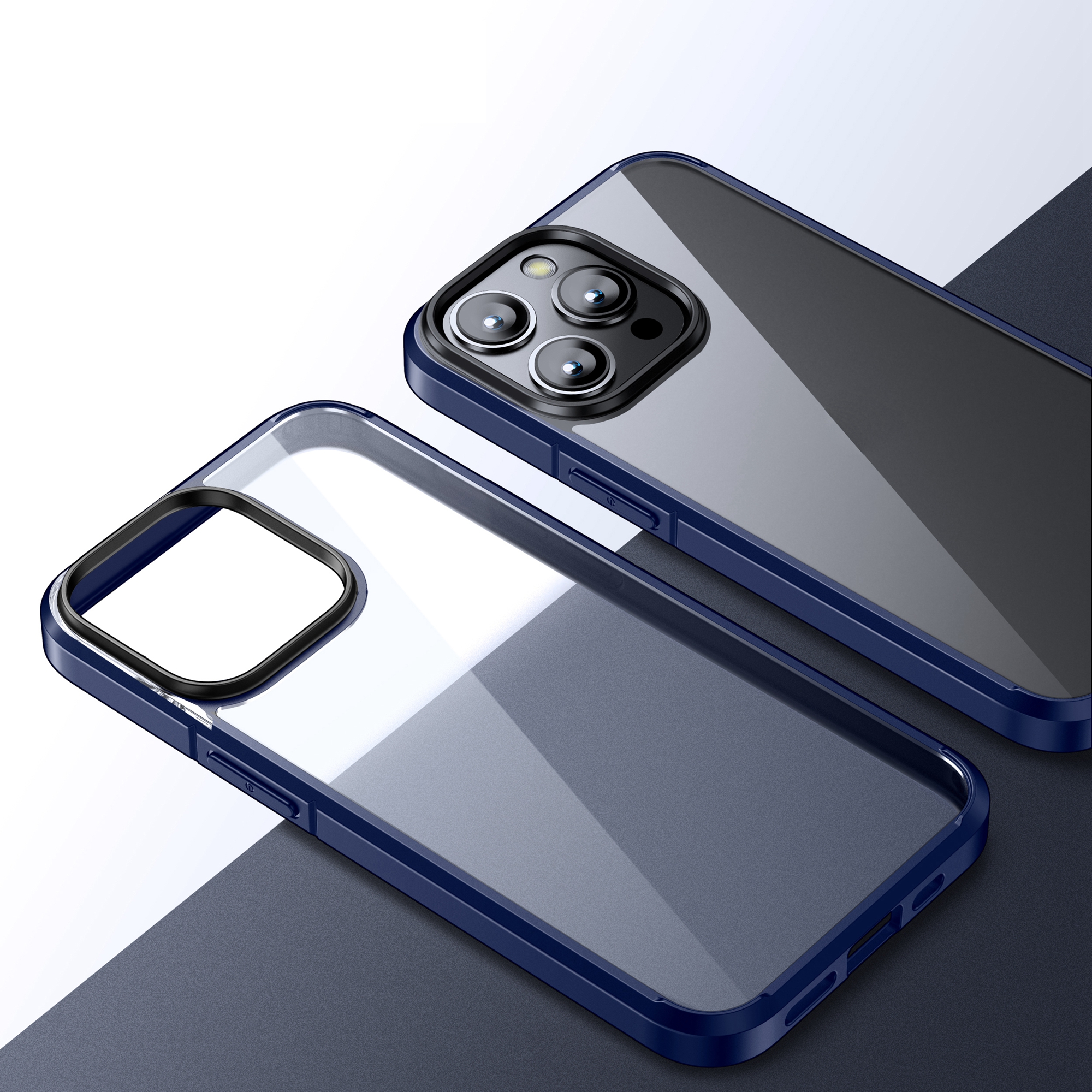 Für Das Iphone 15 Pro Max Crystal Clear Series Anti-fall-pc+tpu-telefonhülle Transparentes Zurück-schutz-phone-abdeckung - Blau, iPhone 15 Pro Max
Für Das Iphone 15 Pro Max Crystal Clear Series Anti-fall-pc+tpu-telefonhülle Transparentes Zurück-schutz-phone-abdeckung - Blau, iPhone 15 Pro Max