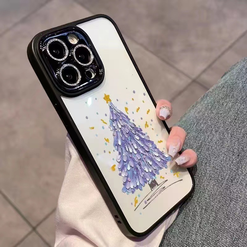 TPU -telefonhülle Für Iphone 13 Pro Max, Glitzerkamera Ring Weihnachtsbaummuster Cover Mit Linsenfilm - Schwarz, iPhone 13 Pro Max
TPU -telefonhülle Für Iphone 13 Pro Max, Glitzerkamera Ring Weihnachtsbaummuster Cover Mit Linsenfilm - Schwarz, iPhone 13 Pro Max