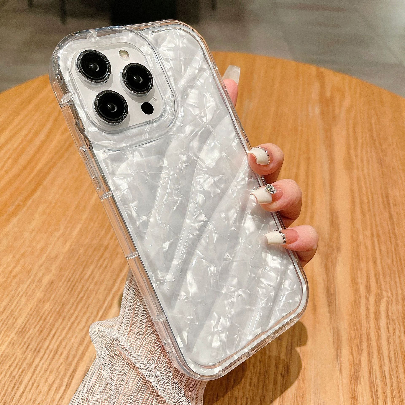 Für Iphone 14 Pro Soft TPU Phone Case Innenverkleidung Textur Nicht-rutsch-schutzschutzabdeckung - Schalenmuster, iPhone 14 Pro
Für Iphone 14 Pro Soft TPU Phone Case Innenverkleidung Textur Nicht-rutsch-schutzschutzabdeckung - Schalenmuster, iPhone 14 Pro