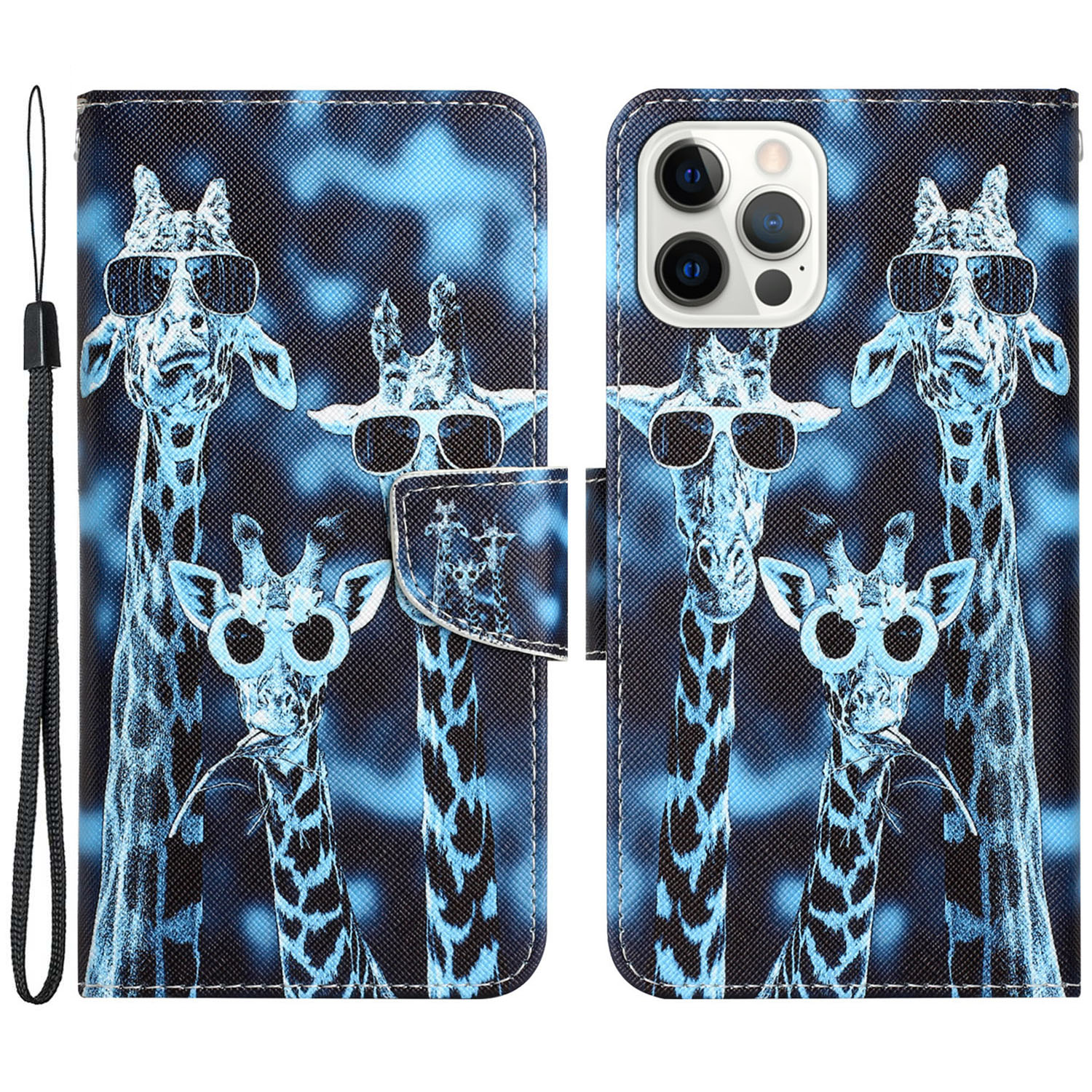 Für Das Iphone 15 Pro PU Leder -ständer Cover Muster Druck Flip Wallet Telefonhülle Mit Riemen - Giraffen, iPhone 15 Pro
Für Das Iphone 15 Pro PU Leder -ständer Cover Muster Druck Flip Wallet Telefonhülle Mit Riemen - Giraffen, iPhone 15 Pro
