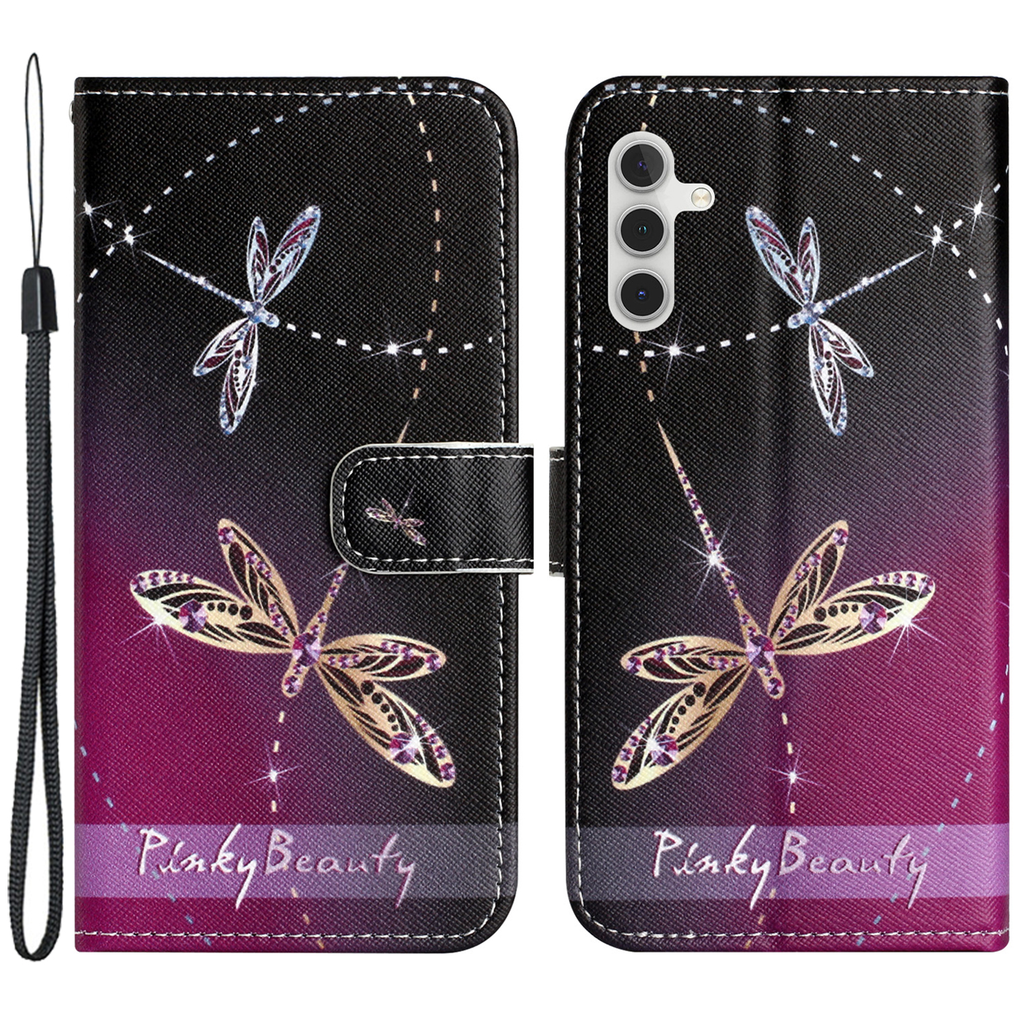 Für Samsung Galaxy A25 5G 3D -muster Druckphase PU Leder Brieftasche Cover - Libellen, Galaxy A25 5G
Für Samsung Galaxy A25 5G 3D -muster Druckphase PU Leder Brieftasche Cover - Libellen, Galaxy A25 5G