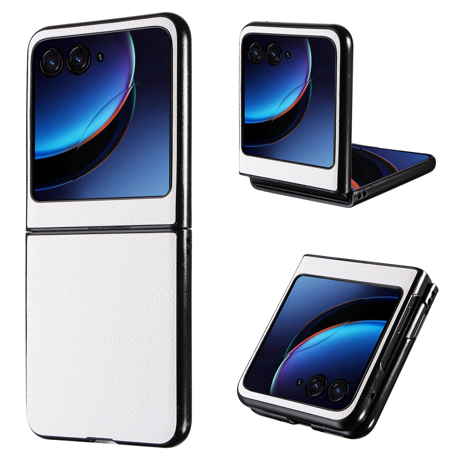 Für Motorola Razr 40 Ultra 5G Litchi Texture Phone Hülle Schockdichte Slim PU+PC -abdeckung - Weiss, Motorola Razr 40 Ultra 5G
Für Motorola Razr 40 Ultra 5G Litchi Texture Phone Hülle Schockdichte Slim PU+PC -abdeckung - Weiss, Motorola Razr 40 Ultra 5G