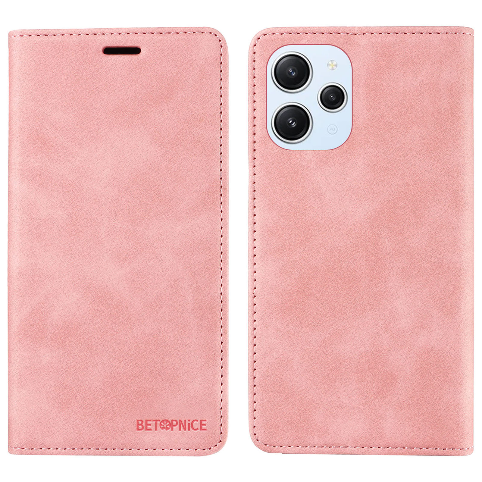Betopnice 003 Für Xiaomi Redmi 12 4G RFID Blockierende Telefonhülle Wallet Stand PU Leder Flip Cover - Rosa, Xiaomi Redmi 12 4G
Betopnice 003 Für Xiaomi Redmi 12 4G RFID Blockierende Telefonhülle Wallet Stand PU Leder Flip Cover - Rosa, Xiaomi Redmi 12 4G