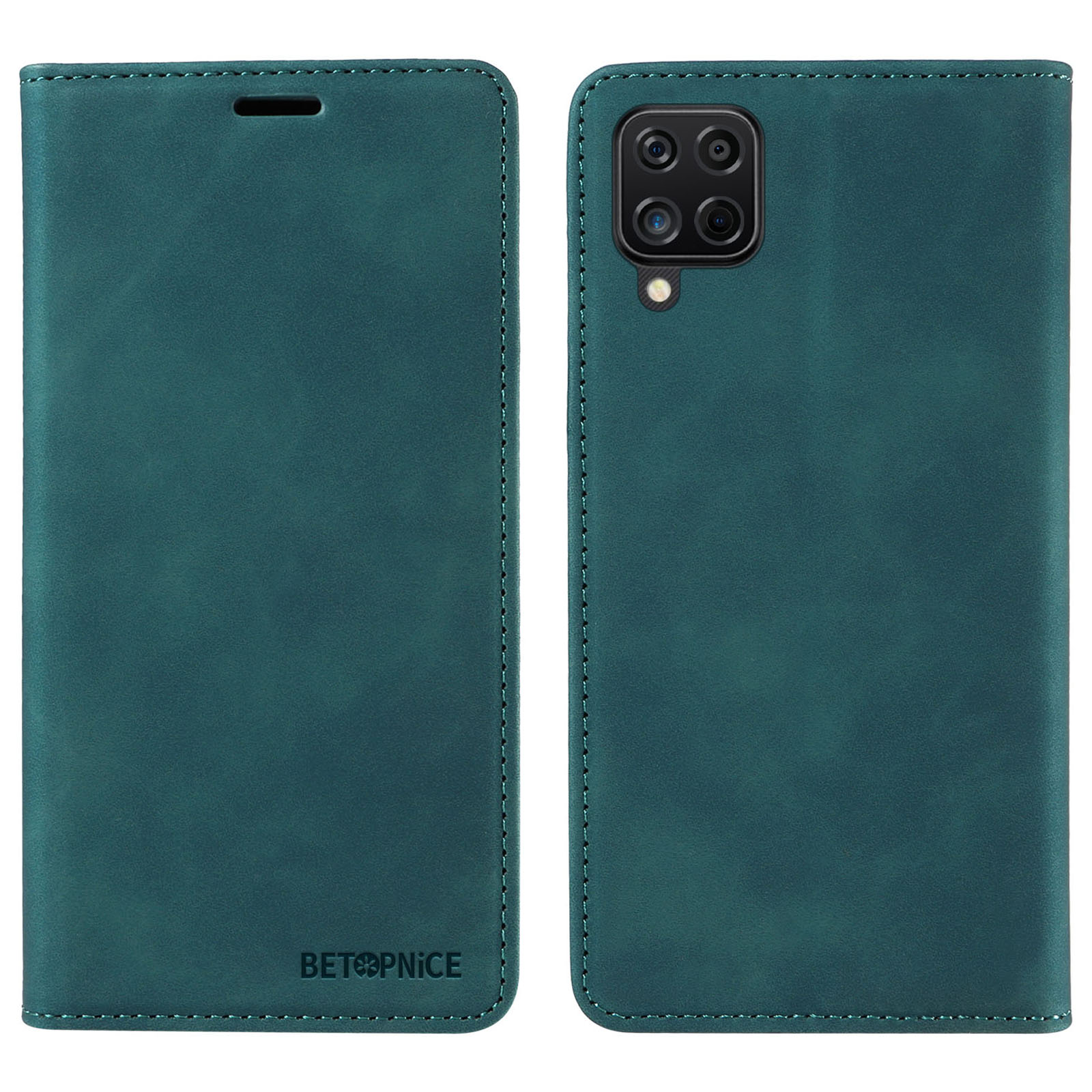 Betopnice 003 Für Samsung Galaxy A12 / M12 / F12 PU Leder Flip Cover Ständer Phone Hülle RFID Blocking Wallet Wallet - Grün, Galaxy A12
Betopnice 003 Für Samsung Galaxy A12 / M12 / F12 PU Leder Flip Cover Ständer Phone Hülle RFID Blocking Wallet Wallet - Grün, Galaxy A12